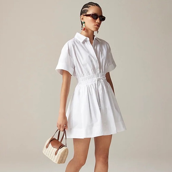 J Crew Dress 8 Elena White - Picture 8 of 8